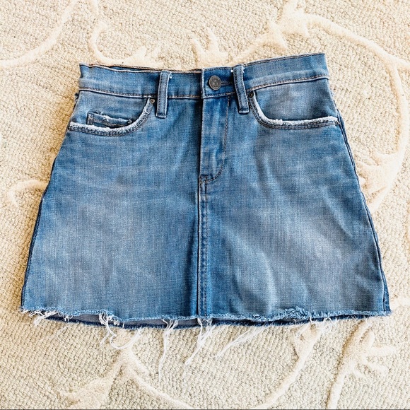 Girls Blank NYC Distressed Jean Skirt - Picture 1 of 3